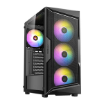 Antec AX61 Elite Black Case Midi Tower No-Power ATX/mATX/ITX