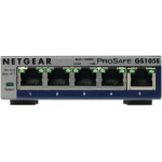 NETGEAR 5-Porte Gigabit Ethernet Plus Switch - Desktop, e Garanzia Limitata a Vita ProSAFE