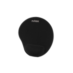 NILOX ERGONOMIC MOUSE PAD BLACK