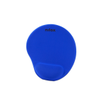 NILOX ERGONOMIC MOUSE PAD BLUE