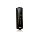 Transcend JetFlash 350 - Chiavetta USB - 16 GB - USB 2.0 - nero