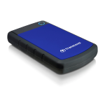 Transcend StoreJet 25H3B - HDD - 1 TB - esterno (portatile) - 2.5" - USB 3.0