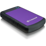 Transcend StoreJet 25H3P - HDD - 1 TB - esterno (portatile) - 2.5" - USB 3.0 - 5400 rpm - buffer: 8 MB - porpora brillante