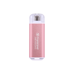 Transcend ESD300 - SSD - 1 TB - esterno (portatile) - USB 3.2 Gen 2x1 (USB-C connettore) - rosy pink