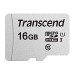 Transcend 300S - Scheda di memoria flash - 16 GB - UHS-I U1 / Class10 - microSDHC