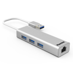 HUB 3 PORTE USB 3.0 + LAN RJ45