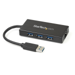 HUB PORTATILE USB 3.0 CON GBE