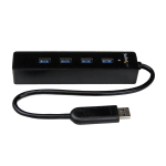 HUB PORTATILE USB3.0 A 4 PORTE