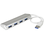 HUB USB 3.0 A 4 PORTE COMPATTO