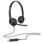 Logitech USB Headset H340 - Cuffie con microfono - over ear - cablato