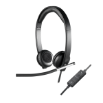 Logitech USB Headset Stereo H650e - Cuffie con microfono - over ear - cablato