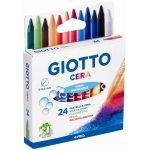 CF24PASTELLI GIOTTO CERA