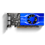 AMD Radeon Pro W6400 - Scheda grafica - RDNA 2 - 4 GB GDDR6 - PCIe 4.0 x4 - 2 x DisplayPort