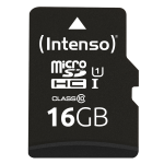 MICRO SD CON ADATTATORE 16GB UHS