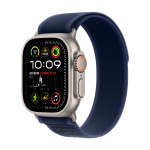 Apple Watch Ultra 2 GPS + Cellular 49mm Cassa Titanio Naturale con Blue Trail Loop - S/M