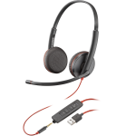 Poly Blackwire 3225 Stereo USB-A Headset