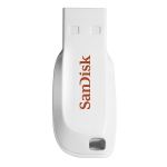 SanDisk Cruzer Blade - Chiavetta USB - 16 GB - USB 2.0 - bianco