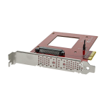 SCHEDA PCIE AD U.2 SFF-8639