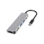 ADATTATORE HUB USB-C 3.1 6 IN 1