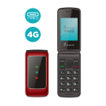 EASYTECK F400 2.4'' 4G VoLTE FOLD REDÂ°