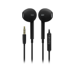 AURICOLARI A FILO AURIC. STEREO CLASSIC 3,5 MM. + MICROFONO BLACK