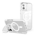 COVER E CUSTODIE CUST. MAG IMPACT PER APPLE IPH 16 TRASP. / WHITE