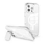 COVER E CUSTODIE CUST. MAG IMPACT PER APPLE IPH 16 PRO TRASP. / WHITE