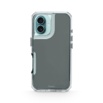 COVER E CUSTODIE CUST. MOLS DUAL SHOCK PER APPLE IPH 16 PLUS TRASP./BLACK