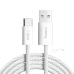 CAVI CAVO USB \ TYPE-C 60W 1 MT FABRIC WHITE