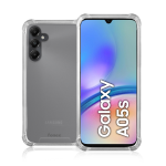 COVER E CUSTODIE CUST. MOLS BASIC PER SGH GALAXY A05S 4G TRASPARENTE