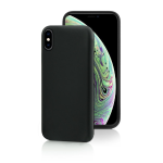 COVER E CUSTODIE CUST. TPU BLACK 0,6 MM. PER APPLE IPH XS BLACK