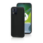 COVER E CUSTODIE CUST. TPU BLACK 0,6 MM. PER MOTOROLA MOTO E13 BLACK