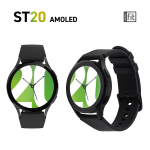 SMARTWATCH ENERGYFIT ST20 AMOLED 1,3" FUNZ. CALLING BLACK