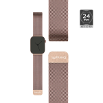 CINTURINO ENERGYFIT MAGLIA MILANESE SQ10/SQ20 24MM ROSE GOLD