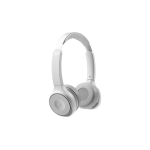 Cisco Headset 730 - Cuffie con microfono - over ear - Bluetooth - senza fili - eliminazione rumore attivata - USB, jack 3,5 mm - platino - per Cisco DX70, DX80, IP DECT Phone 6825, IP Phone 88XX, Unified Wireless IP Phone 8821