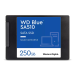 WD Blue SA510 WDS250G3B0A - SSD - 250 GB - interno - 2.5" - SATA 6Gb/s - blu