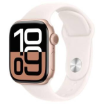 Apple Watch Serie 10 42mm AC/Rose Gold SB/Light Blush M/L MWWJ3QC/A EU