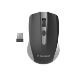 Techmade Gembird Mouse Senza Fili Space Grey Black