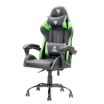 ITEK SEDIA GAMING RHOMBUS PF10 DOPPIO CUSCINO NERO/VERDE ITCGPF10BG