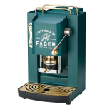 FABER MACCHINA DA CAFFE' A CIALDE PRO DELUXE BRITISH GREEN