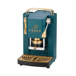 FABER MACCHINA DA CAFFE' A CIALDE PRO MINI DELUXE BRITISH GREEN