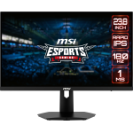 MONITOR 23,8 IPS GAMING 2HDMI DP VESA MSI G244F E2 BLACK VESA FHD