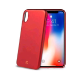 CELLY iPHONE X/XS COVER IN TPU EFFETTO OPACO ROSSO