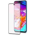 CELLY SAMSUNG GALAXY A70 PROTEGGI SCHERMO IN VETRO TEMPERATO COLORE TRASPARENTE/NERO