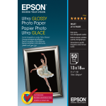 EPSON C13S041944 50 FOGLI CARTA FOTOGRAFICA 13x18 CM 300 GR/M2 BIANCO LUCIDO