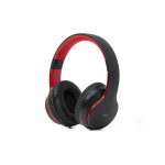 CUFFIE ADJ CON MICROFONO BLUETOOTH DEEP PLUS PER SMARTPHONE E TABLET BLACK RED