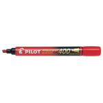 PILOT SCA-400 MARCATORE PERMANENTE ROSSO PUNTA A SCALPELLO 4 mm CONF 12 Pz.