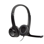 LOGITECH H390 CUFFIE CON MICROFONO CAVO 2.4MT CONNETORE USB COLORE NERO (981-000406)