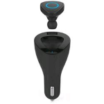 AURICOLARE CELLY BHDUOBK CON MICROFONO BLUETOOTH + CARICABATTERIE DA AUTO 1xUSB 2.1A COLORE NERO