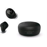 MOTOROLA SOUND MOTO BUDS 150 CUFFIE BLUETOOTH IMPERMEABILI RESISTENTI AD ACQUA E SUDORE TOUCH CONTROLLO VOCALE BLACK